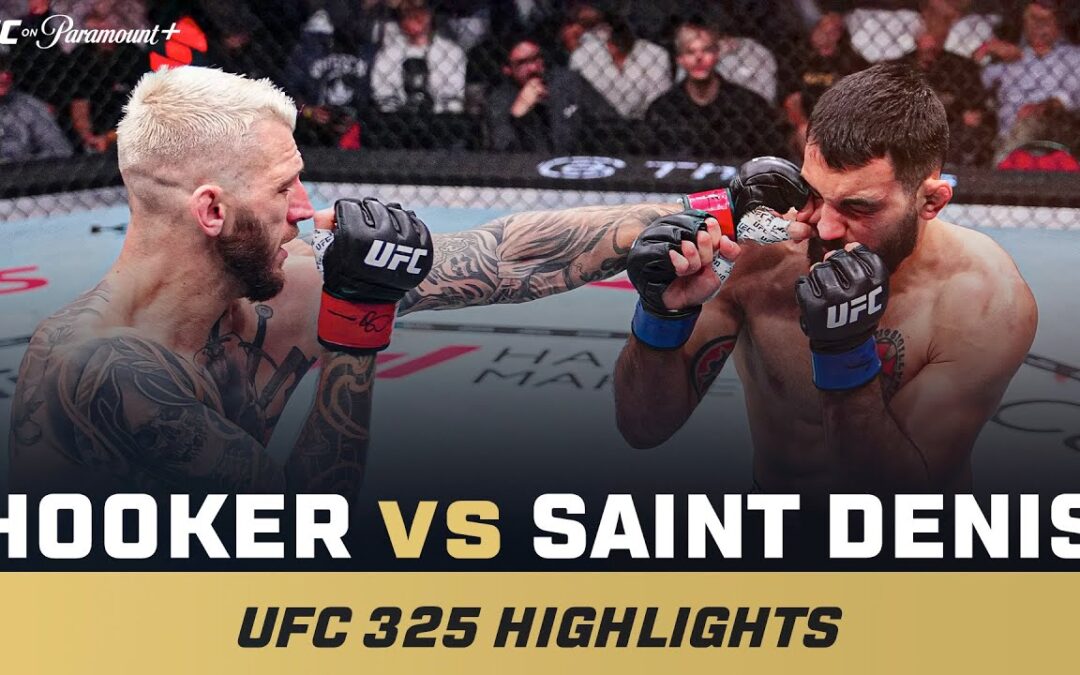 BRUTAL TKO 😳 | Dan Hooker vs. Benoit Saint Denis | UFC 325 Mini Fight Highlights
